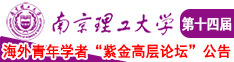 肏老骚屄在线南京理工大学第十四届海外青年学者紫金论坛诚邀海内外英才！